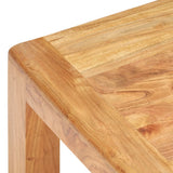 Coffee Table 110x60x35 cm Solid Acacia Wood in Honey Finish - Top-Down View