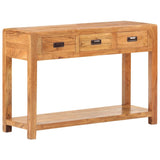 Console Table 110x40x76 cm Solid Acacia Wood Honey Finish