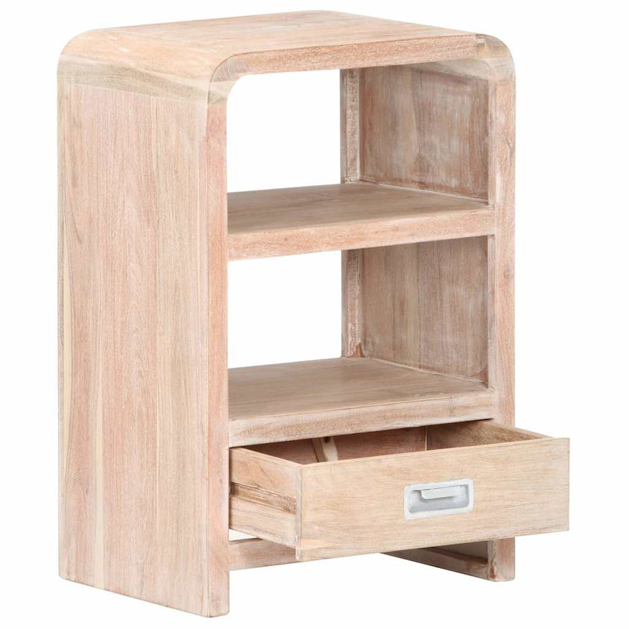 Bedside Table 40x30x60 cm Solid Acacia Wood