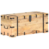 Chest 90x40x40 cm Solid Mango Wood - Extra Image