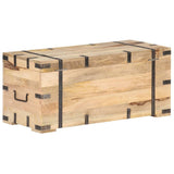 Chest 90x40x40 cm Solid Mango Wood - Top-Down View