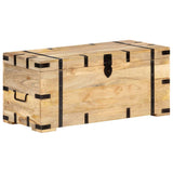 Chest 90x40x40 cm Solid Mango Wood - Extra Image