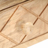 Dressing Table 100x50x76 cm Solid Mango Wood - Low Angle
