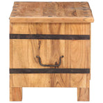 Chest 90x40x40 cm Solid Acacia Wood