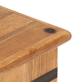 Chest 90x40x40 cm Solid Acacia Wood - 45-Degree Angle