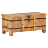 Chest 90x40x40 cm Solid Acacia Wood - Extra Image