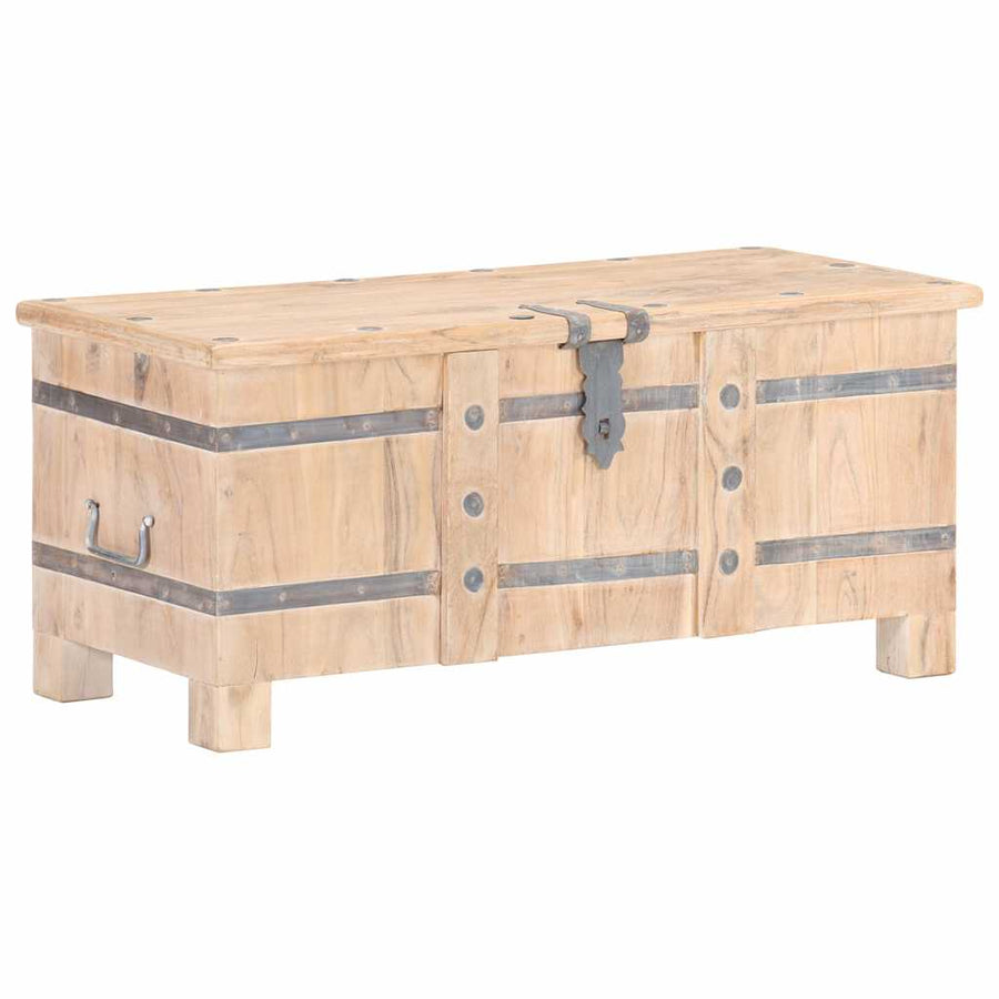 Chest 90x40x40 cm Solid Acacia Wood
