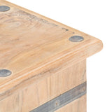 Chest 90x40x40 cm Solid Acacia Wood - 45-Degree Angle