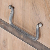 Chest 90x40x40 cm Solid Acacia Wood - Low Angle