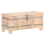 Chest 90x40x40 cm Solid Acacia Wood - Extra Image