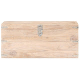Chest 90x40x40 cm Solid Acacia Wood