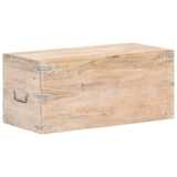 Chest 90x40x40 cm Solid Acacia Wood - 45-Degree Angle