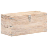 Chest 90x40x40 cm Solid Acacia Wood - Extra Image