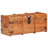 Storage Chest 90x40x40 cm Solid Acacia Wood - Extra Image