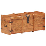 Storage Chest 90x40x40 cm Solid Acacia Wood - Extra Image