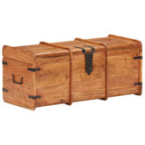 Storage Chest 90x40x40 cm Solid Acacia Wood - Extra Image