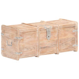 Storage Chest 90x40x40 cm Solid Acacia Wood - Extra Image