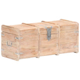 Storage Chest 90x40x40 cm Solid Acacia Wood - Extra Image