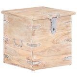 Chest 40x40x40 cm Solid Acacia Wood