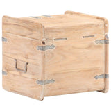 Chest 40x40x40 cm Solid Acacia Wood