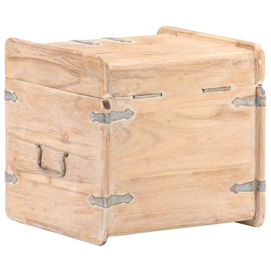 Chest 40x40x40 cm Solid Acacia Wood