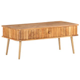 Coffee Table 100x50x40 cm Solid Acacia Wood