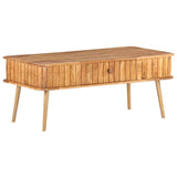 Coffee Table 100x50x40 cm Solid Acacia Wood