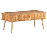 Coffee Table 100x50x40 cm Solid Acacia Wood - Extra Image