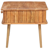 Coffee Table 100x50x40 cm Solid Acacia Wood - Top-Down View