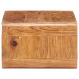 Coffee Table 90x50x30 cm Solid Acacia Wood - Side View