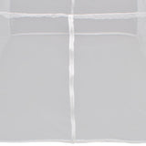 Camping Tent 200x120x130 cm Fiberglass White