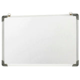 Magnetic Dry-erase Whiteboard White 50x35 cm Steel - Top-Down View