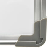Magnetic Dry-erase Whiteboard White 50x35 cm Steel - Close-Up Angle