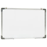 Magnetic Dry-erase Whiteboard White 60x40 cm Steel - Side View