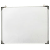 Magnetic Dry-erase Whiteboard White 90x60 cm Steel - Top-Down View