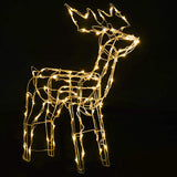 3 Piece Christmas Light Display Reindeers 229 LEDs - Top-Down View