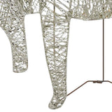 Reindeer & Sleigh Christmas Decoration 60 LEDs Outdoor Gold