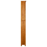 7-Tier Bookcase 90x22.5x200 cm Solid Oak Wood