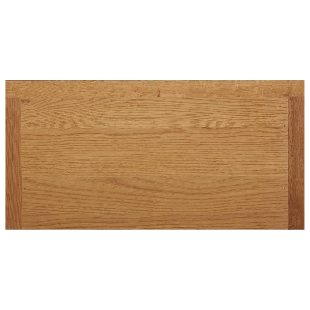 Cupboard 70x35x75 cm Solid Oak Wood