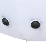 Christmas Inflatable Snowman with LED IP44 600 cm XXL - Close-Up Angle