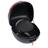 Motorbike Top Case 35 L for Single Helmet - Rear View