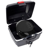 Motorbike Top Case 24 L for Single Helmet - 45-Degree Angle
