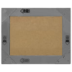 Wall Mirror Baroque Style 60x40 cm Black