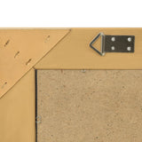 Wall Mirror Baroque Style 60x60 cm Gold - 45-Degree Angle