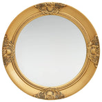 Wall Mirror Baroque Style 50 cm Gold