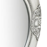 Wall Mirror Baroque Style 50 cm Silver - Side View