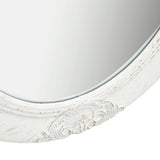 Wall Mirror Baroque Style 50x60 cm White
