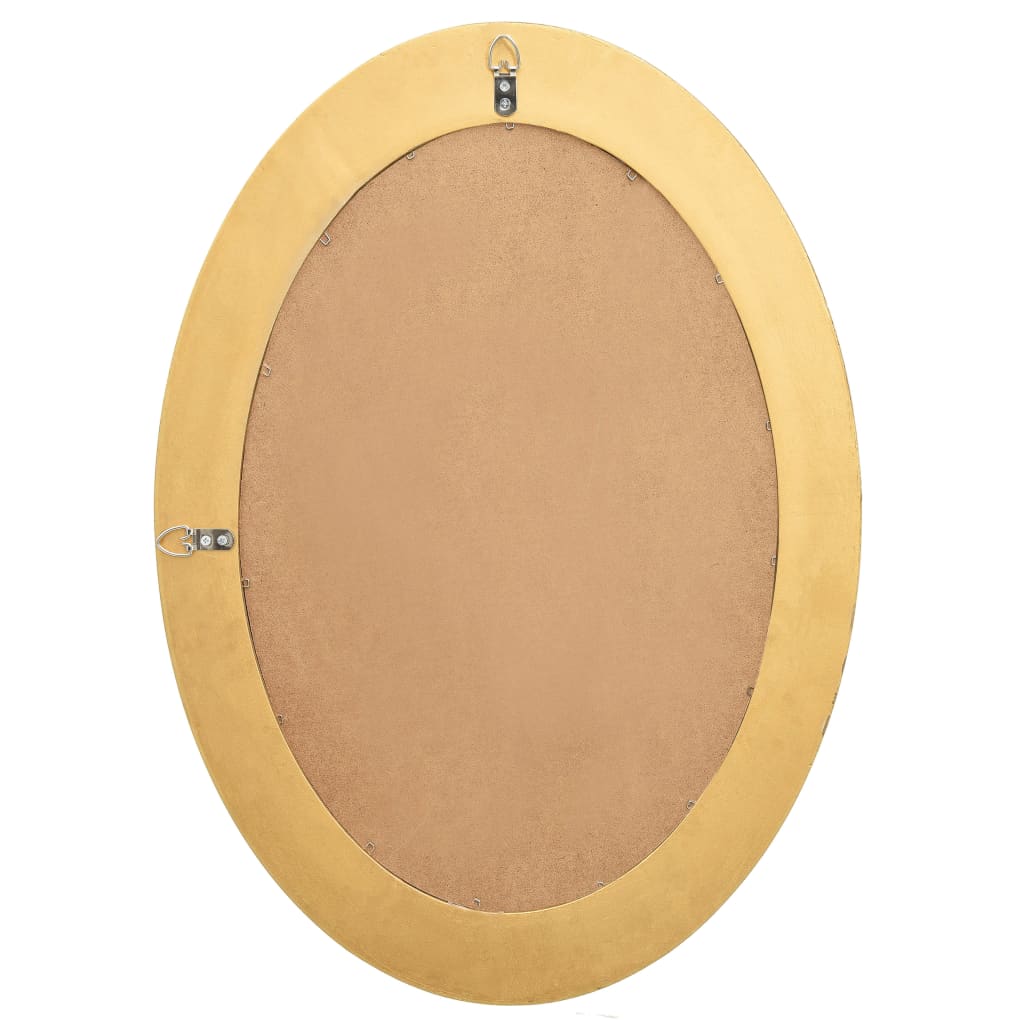Wall Mirror Baroque Style 50x70 cm Gold