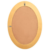 Wall Mirror Baroque Style 50x70 cm Gold - Top-Down View