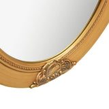 Wall Mirror Baroque Style 50x70 cm Gold - 45-Degree Angle